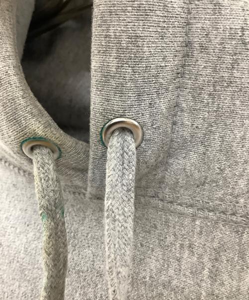 SUPREME（シュプリーム）SUPREME (シュプリーム) Micro Hooded Sweatshirt グレー サイズ:Mの古着・服飾アイテム