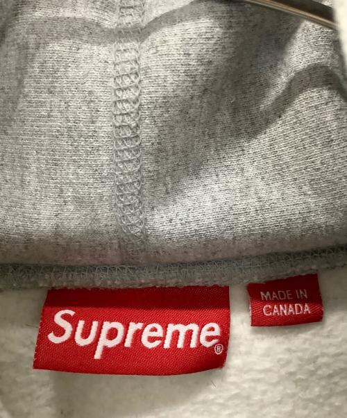 SUPREME（シュプリーム）SUPREME (シュプリーム) Micro Hooded Sweatshirt グレー サイズ:Mの古着・服飾アイテム