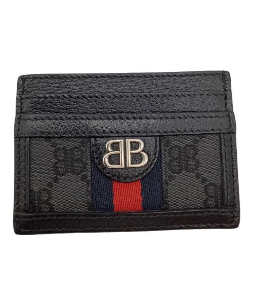 BALENCIAGA（バレンシアガ）BALENCIAGA (バレンシアガ) GUCCI (グッチ) カードケース ブラックの古着・服飾アイテム