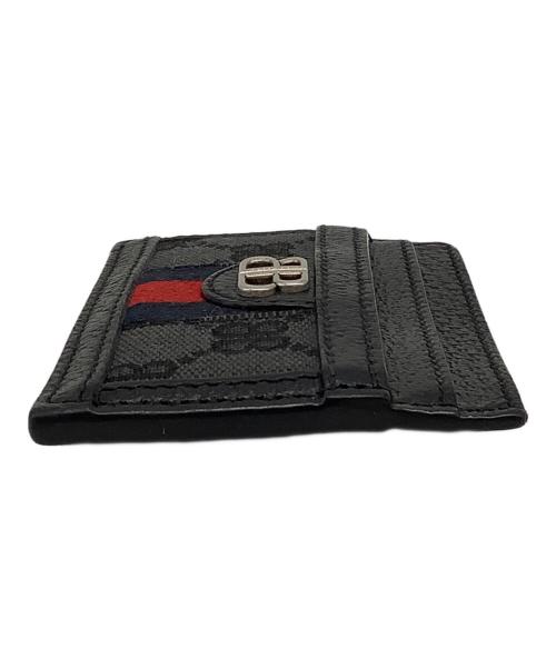 BALENCIAGA（バレンシアガ）BALENCIAGA (バレンシアガ) GUCCI (グッチ) カードケース ブラックの古着・服飾アイテム
