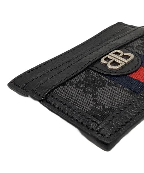 BALENCIAGA（バレンシアガ）BALENCIAGA (バレンシアガ) GUCCI (グッチ) カードケース ブラックの古着・服飾アイテム