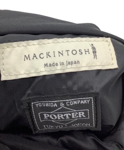 MACKINTOSH（マッキントッシュ）MACKINTOSH (マッキントッシュ) PORTER (ポーター) STUDS BUCKET BAG MINI ブラックの古着・服飾アイテム