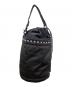 MACKINTOSH（マッキントッシュ）の古着「STUDS BUCKET BAG MINI」｜ブラック