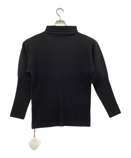 ISSEY MIYAKE（イッセイミヤケ）ISSEY MIYAKE (イッセイミヤケ) 長袖カットソー ブラック サイズ:3の古着・服飾アイテム