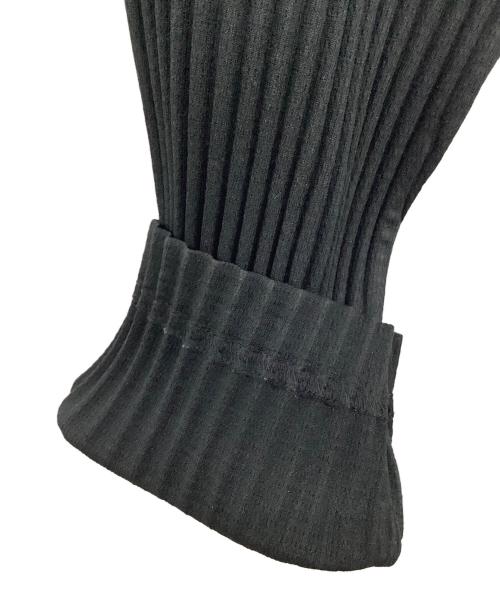 ISSEY MIYAKE（イッセイミヤケ）ISSEY MIYAKE (イッセイミヤケ) 長袖カットソー ブラック サイズ:3の古着・服飾アイテム