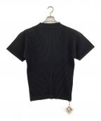 ISSEY MIYAKEイッセイミヤケ）の古着「半袖カットソー」｜ブラック