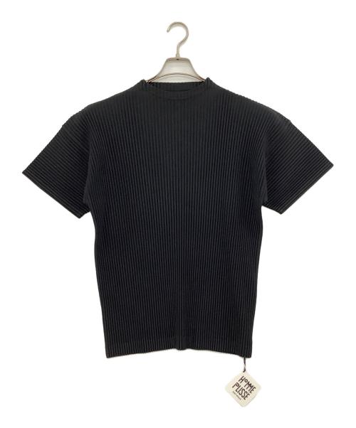 ISSEY MIYAKE（イッセイミヤケ）ISSEY MIYAKE (イッセイミヤケ) 半袖カットソー ブラック サイズ:3の古着・服飾アイテム