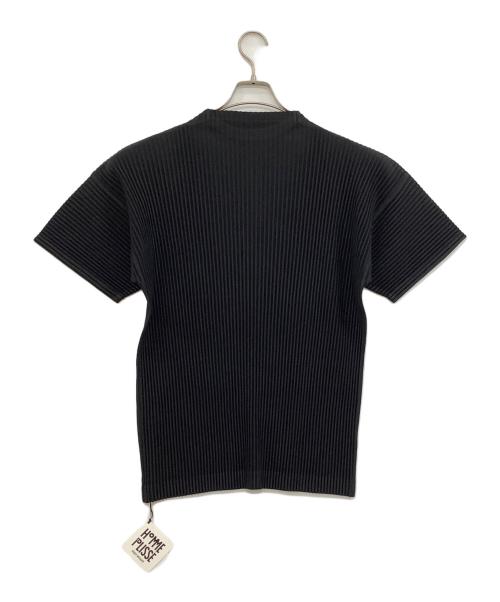 ISSEY MIYAKE（イッセイミヤケ）ISSEY MIYAKE (イッセイミヤケ) 半袖カットソー ブラック サイズ:3の古着・服飾アイテム