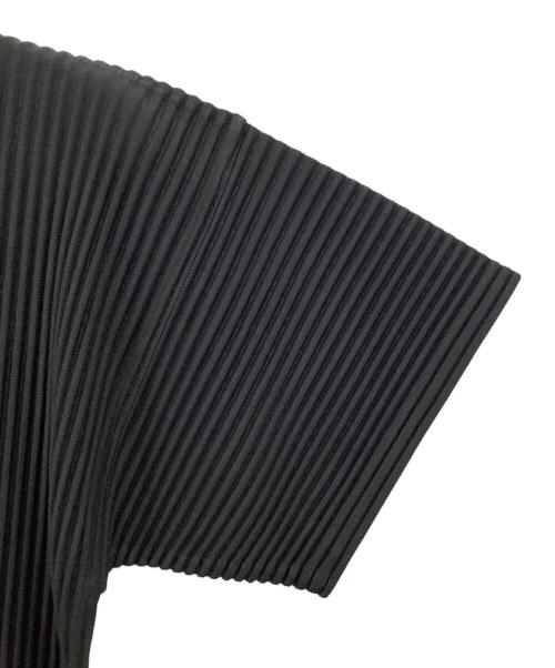 ISSEY MIYAKE（イッセイミヤケ）ISSEY MIYAKE (イッセイミヤケ) 半袖カットソー ブラック サイズ:3の古着・服飾アイテム