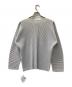 ISSEY MIYAKE (イッセイミヤケ) 薄手ニット ライトグレー サイズ:2：19000円