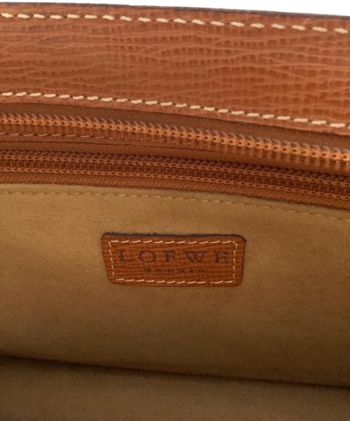 LOEWE（ロエベ）LOEWE (ロエベ) クラッチバッグ ブラウンの古着・服飾アイテム