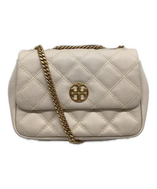 TORY BURCH（トリーバーチ）TORY BURCH (トリーバーチ) チェーンショルダーバッグ アイボリーの古着・服飾アイテム