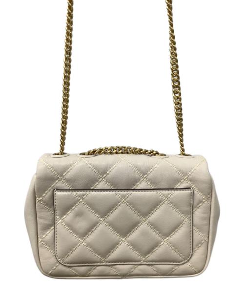 TORY BURCH（トリーバーチ）TORY BURCH (トリーバーチ) チェーンショルダーバッグ アイボリーの古着・服飾アイテム
