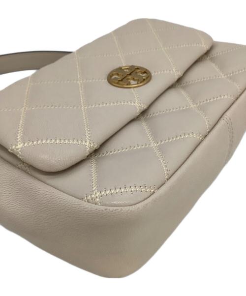 TORY BURCH（トリーバーチ）TORY BURCH (トリーバーチ) チェーンショルダーバッグ アイボリーの古着・服飾アイテム