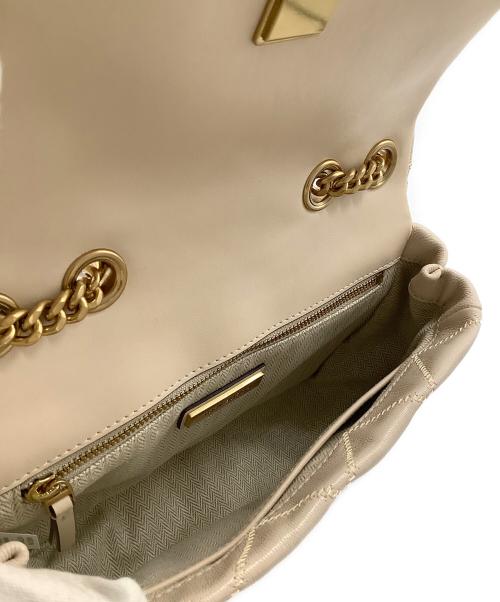 TORY BURCH（トリーバーチ）TORY BURCH (トリーバーチ) チェーンショルダーバッグ アイボリーの古着・服飾アイテム