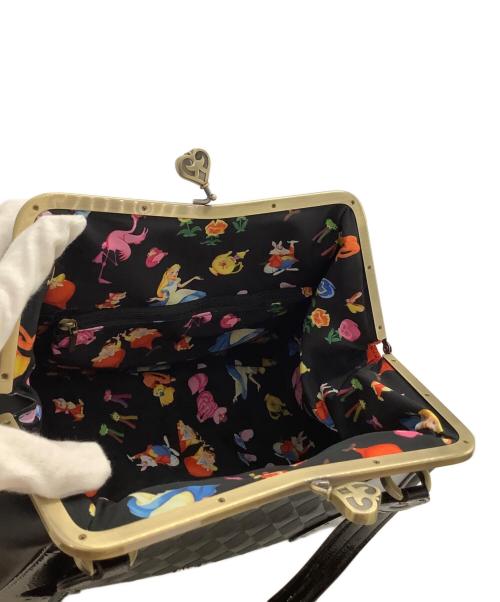 ANNA SUI（アナスイ）ANNA SUI (アナスイ) DISNEY (ディズニー) ドアノブハンドバッグ ブラックの古着・服飾アイテム