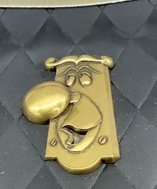 ANNA SUI（アナスイ）ANNA SUI (アナスイ) DISNEY (ディズニー) ドアノブハンドバッグ ブラックの古着・服飾アイテム