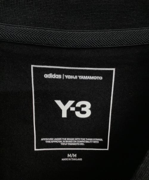 Y-3（ワイスリー）Y-3 (ワイスリー) adidas (アディダス) 半袖カットソー ブラック サイズ:Mの古着・服飾アイテム