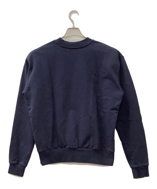 MARNI（マルニ）MARNI (マルニ) コットンクルーネックコンパクトロゴスウェット ネイビー サイズ:44の古着・服飾アイテム