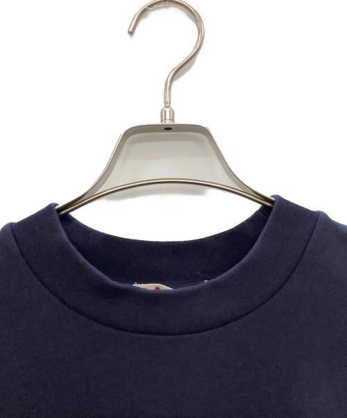 MARNI（マルニ）MARNI (マルニ) コットンクルーネックコンパクトロゴスウェット ネイビー サイズ:44の古着・服飾アイテム