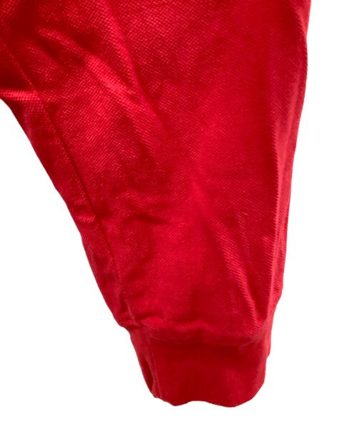SUPREME（シュプリーム）SUPREME (シュプリーム) ポロシャツ レッド×ライムグリーン サイズ:Lの古着・服飾アイテム