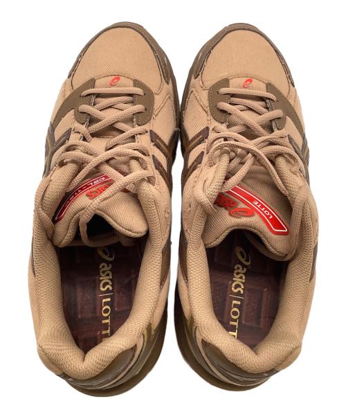 asics LOTTE（アシックスロッテ）asics LOTTE (アシックスロッテ) ローカットスニーカー ブラウン サイズ:UK9の古着・服飾アイテム