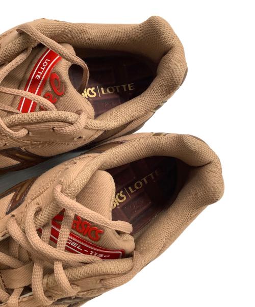 asics LOTTE（アシックスロッテ）asics LOTTE (アシックスロッテ) ローカットスニーカー ブラウン サイズ:UK9の古着・服飾アイテム