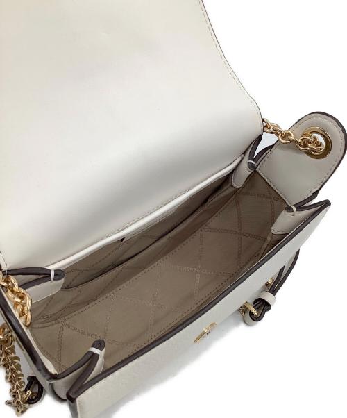 MICHAEL KORS（マイケルコース）MICHAEL KORS (マイケルコース) ショルダーバッグ ホワイトの古着・服飾アイテム