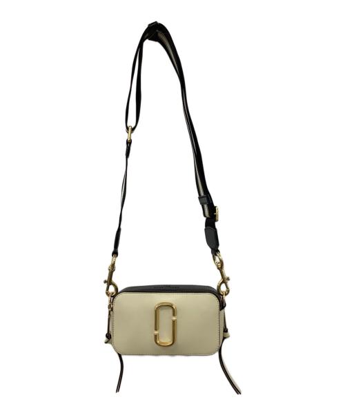MARC JACOBS（マークジェイコブス）MARC JACOBS (マークジェイコブス) ショルダーバッグ ホワイト×ブラックの古着・服飾アイテム