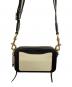 MARC JACOBS (マークジェイコブス) ショルダーバッグ ホワイト×ブラック：8000円