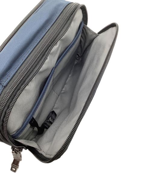 TUMI（トゥミ）TUMI (トゥミ) ALPHAⅡ クラッチバッグ ネイビー×ブラックの古着・服飾アイテム