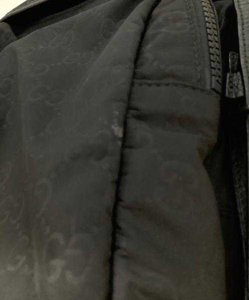 GUCCI（グッチ）GUCCI (グッチ) GG リュック ブラックの古着・服飾アイテム