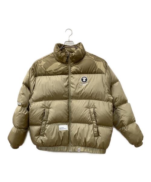 Aape BY A BATHING APE（エーエイプ バイ アベイシングエイプ）Aape BY A BATHING APE (エーエイプ バイ アベイシングエイプ) ダウンジャケット ベージュ サイズ:XLの古着・服飾アイテム