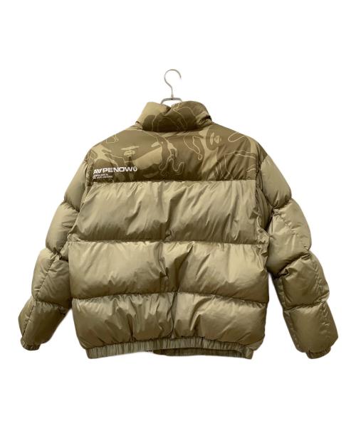 Aape BY A BATHING APE（エーエイプ バイ アベイシングエイプ）Aape BY A BATHING APE (エーエイプ バイ アベイシングエイプ) ダウンジャケット ベージュ サイズ:XLの古着・服飾アイテム