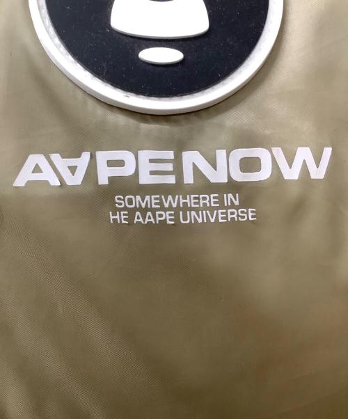 Aape BY A BATHING APE（エーエイプ バイ アベイシングエイプ）Aape BY A BATHING APE (エーエイプ バイ アベイシングエイプ) ダウンジャケット ベージュ サイズ:XLの古着・服飾アイテム