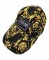 VERSACE JEANS COUTURE（ヴェルサーチ ジーンズクチュール）の古着「キャップ」｜ブラック×イエロー