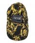 中古・古着 VERSACE JEANS COUTURE (ヴェルサーチ ジーンズクチュール) キャップ ブラック×イエロー サイズ:-：9000円