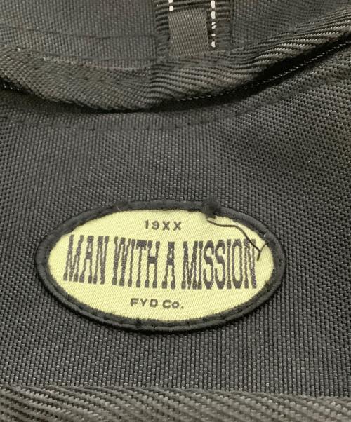 MAN WITH A MISSION（マンウィズアミッション）MAN WITH A MISSION (マンウィズアミッション) トランスフォームバックパック ブラック サイズ:35Lの古着・服飾アイテム