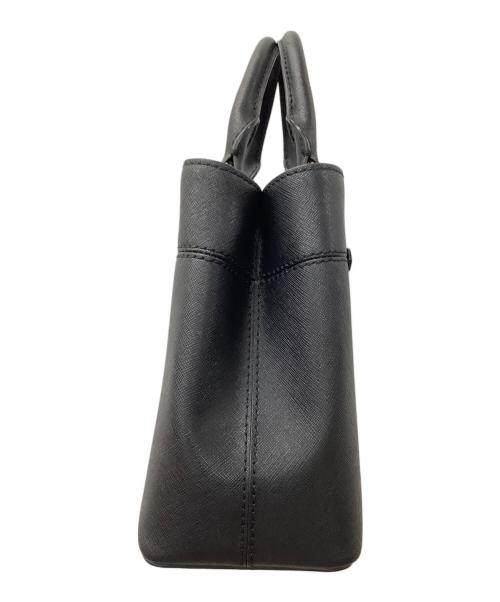 MICHAEL KORS（マイケルコース）MICHAEL KORS (マイケルコース) 2WAYショルダーバッグ ブラックの古着・服飾アイテム