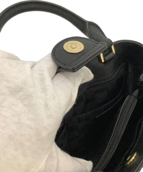 MICHAEL KORS（マイケルコース）MICHAEL KORS (マイケルコース) 2WAYショルダーバッグ ブラックの古着・服飾アイテム