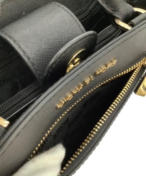MICHAEL KORS（マイケルコース）MICHAEL KORS (マイケルコース) 2WAYショルダーバッグ ブラックの古着・服飾アイテム