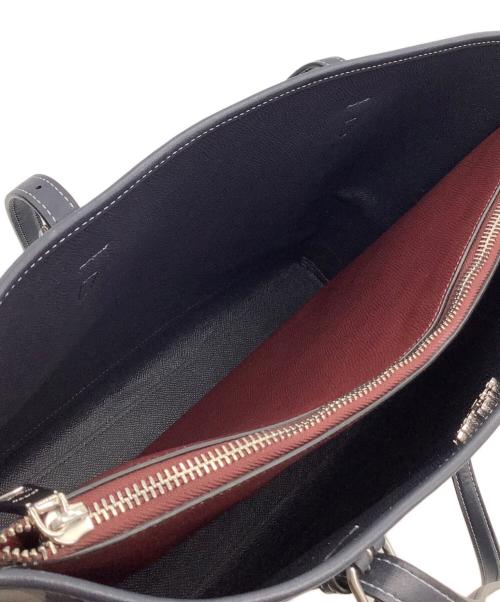 COACH（コーチ）COACH (コーチ) トートバッグ ブルー×ネイビーの古着・服飾アイテム