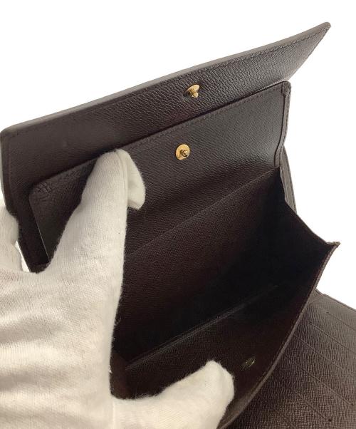 LOUIS VUITTON（ルイ ヴィトン）LOUIS VUITTON (ルイ ヴィトン) ダミエポルトトレゾール エテュイパピエ ブラウンの古着・服飾アイテム