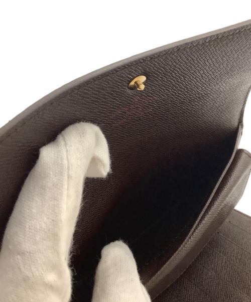 LOUIS VUITTON（ルイ ヴィトン）LOUIS VUITTON (ルイ ヴィトン) ダミエポルトトレゾール エテュイパピエ ブラウンの古着・服飾アイテム