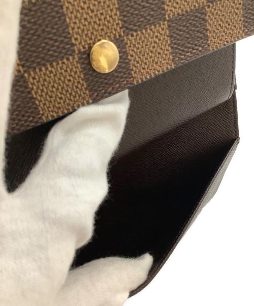 LOUIS VUITTON（ルイ ヴィトン）LOUIS VUITTON (ルイ ヴィトン) ダミエポルトトレゾール エテュイパピエ ブラウンの古着・服飾アイテム