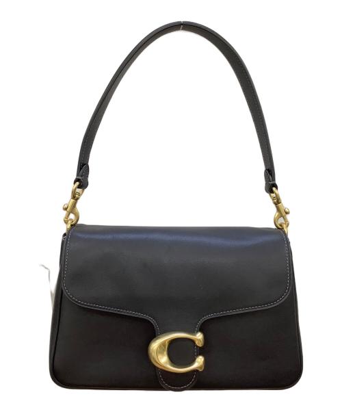COACH（コーチ）COACH (コーチ) ソフトタビーショルダーバッグ ブラックの古着・服飾アイテム