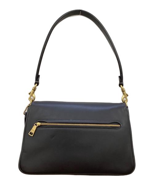 COACH（コーチ）COACH (コーチ) ソフトタビーショルダーバッグ ブラックの古着・服飾アイテム