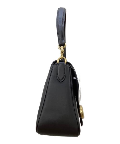 COACH（コーチ）COACH (コーチ) ソフトタビーショルダーバッグ ブラックの古着・服飾アイテム