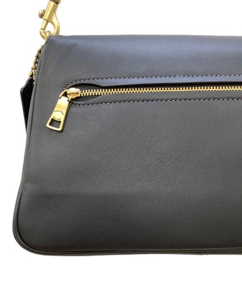 COACH（コーチ）COACH (コーチ) ソフトタビーショルダーバッグ ブラックの古着・服飾アイテム