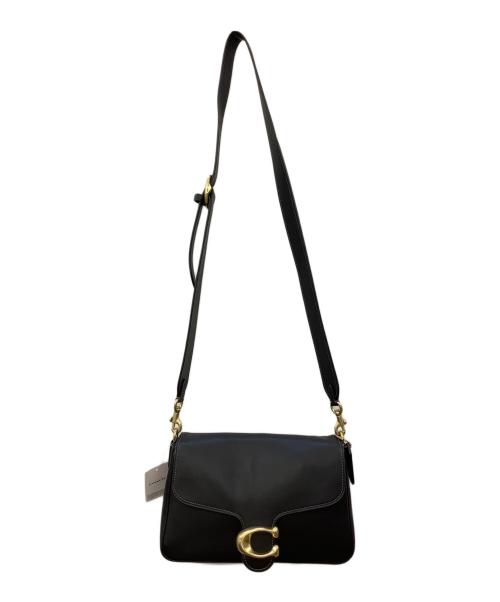 COACH（コーチ）COACH (コーチ) ソフトタビーショルダーバッグ ブラックの古着・服飾アイテム